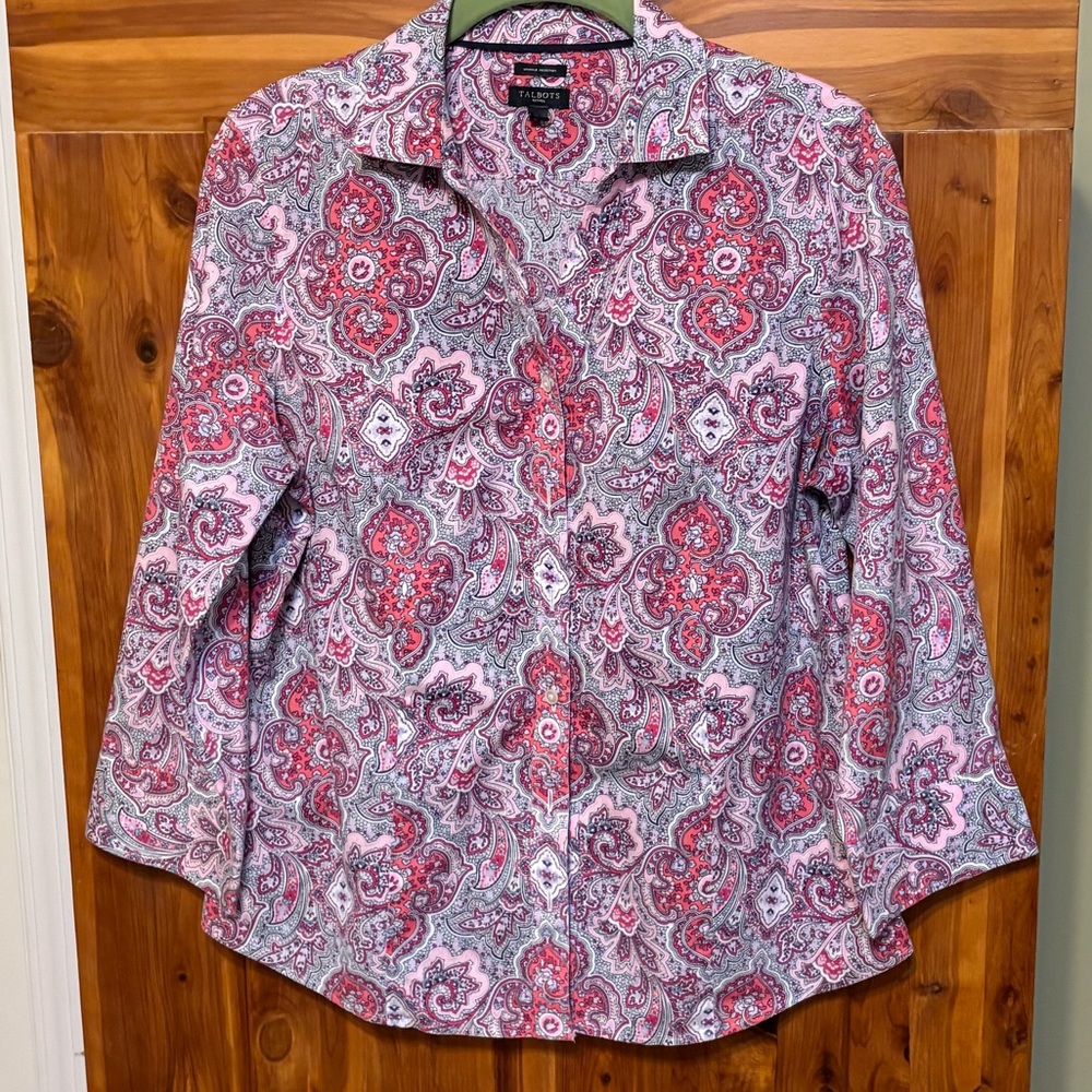 Talbots Petite Button Down Shirt